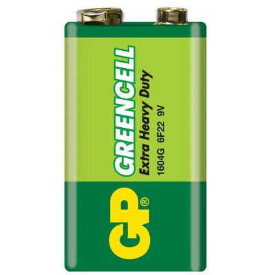 Greencell 9V Çinko Karbon Pil Greencell 9V Çinko Karbon Pil